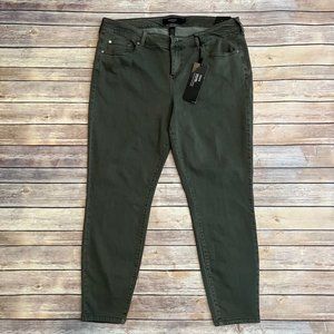Torrid Ultra Skinny Jeans - Olive